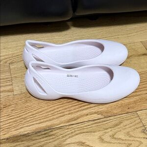 CROCS girls Ballet Flats in Pale Pink